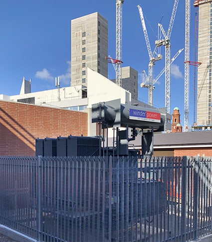 primary substation to the circle square development in manchester