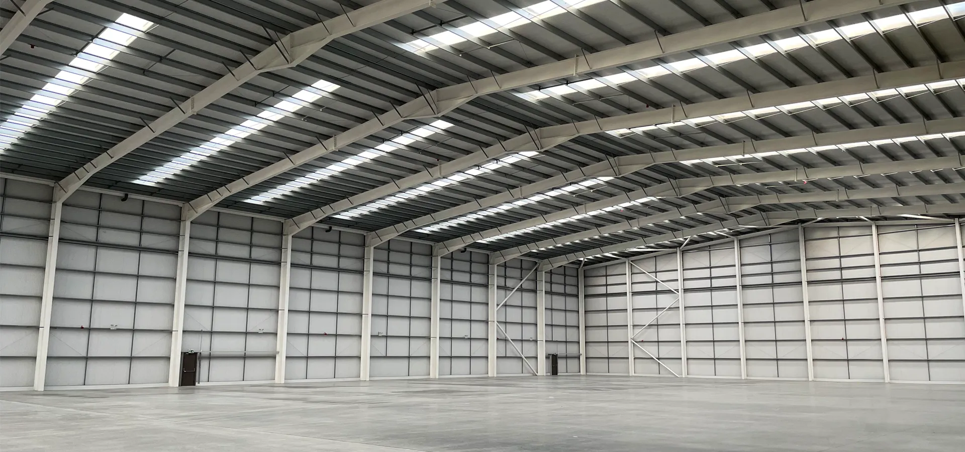 Warehouse space at The Works industrial unit in Trafford Park, Manchester