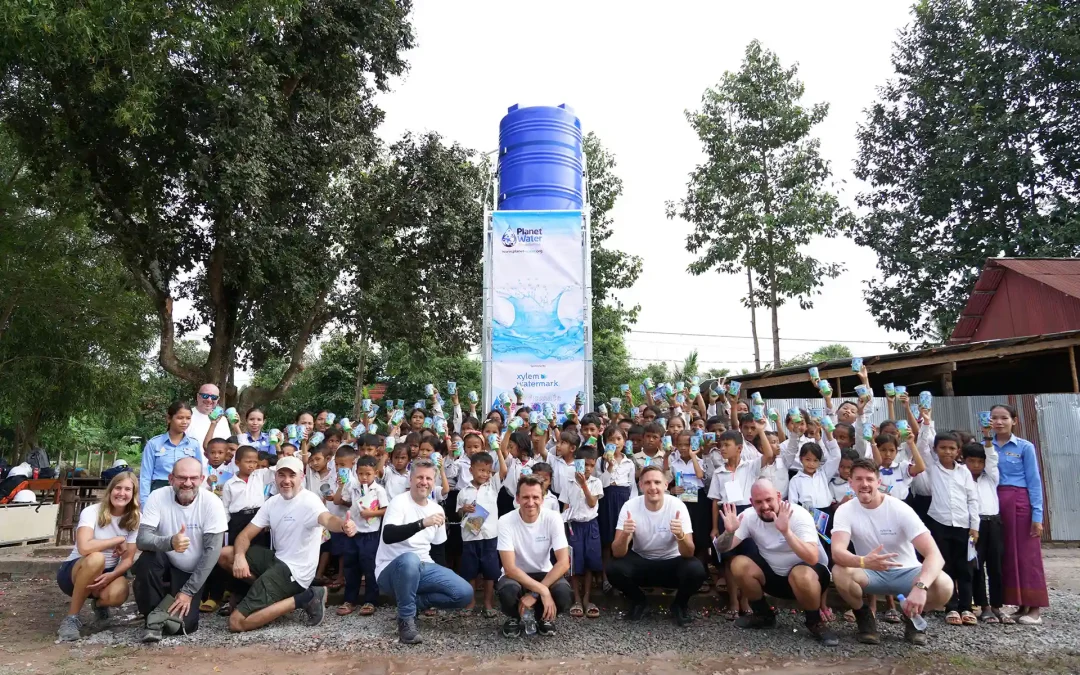 Building Water Towers in Cambodia